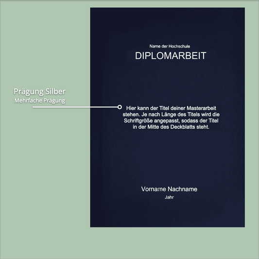 Diplomarbeit drucken und binden