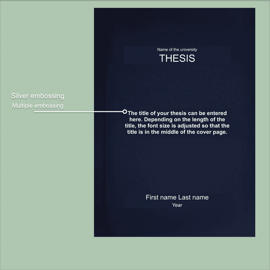 Print and bind your thesis